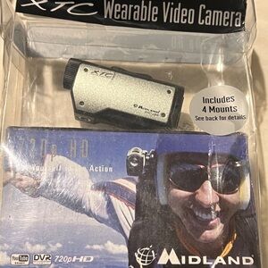 Midland XTC Action Camera Wearable Video Camera - Silver
